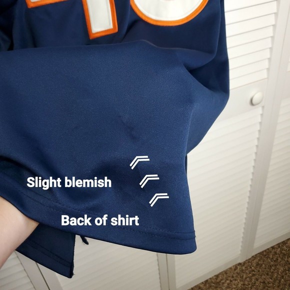 Chicago Bears Sayer 40 Mitchell Ness Mens Sz 56 XXXL Throwback 1965 Jersey Blue - Picture 7 of 13